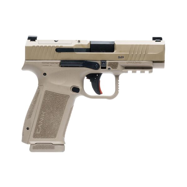 DEMO Canik Mete MC9LS Handgun 9mm Luger 17rd Magazine 3.64″ Barrel Optic Ready FDE