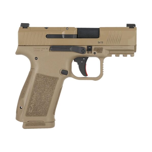 DEMO Canik Mete MC9L CA Compliant Handgun 9mm Luger 10rd Magazine 3.18″ Barrel Optic Ready FDE