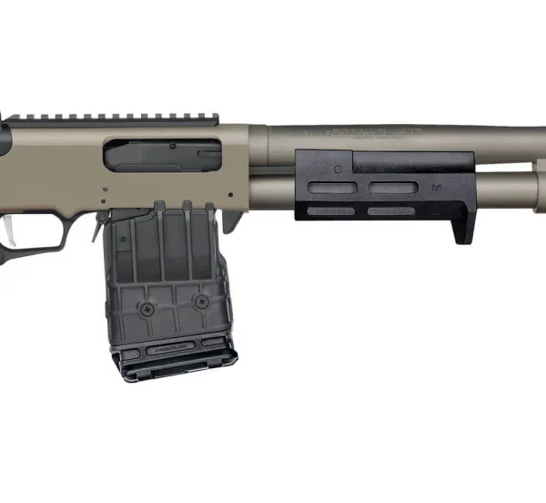 MOSSBERG 590RM PROFESSIONAL NFA BREACHER 12G SHOTGUN 11.5″ CHISEL PISTOL GRIP TUNGSTEN/BLK 5+1